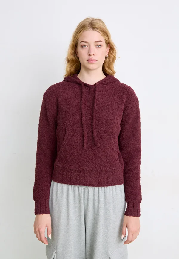 Kapuzenpullover - burgundy crush