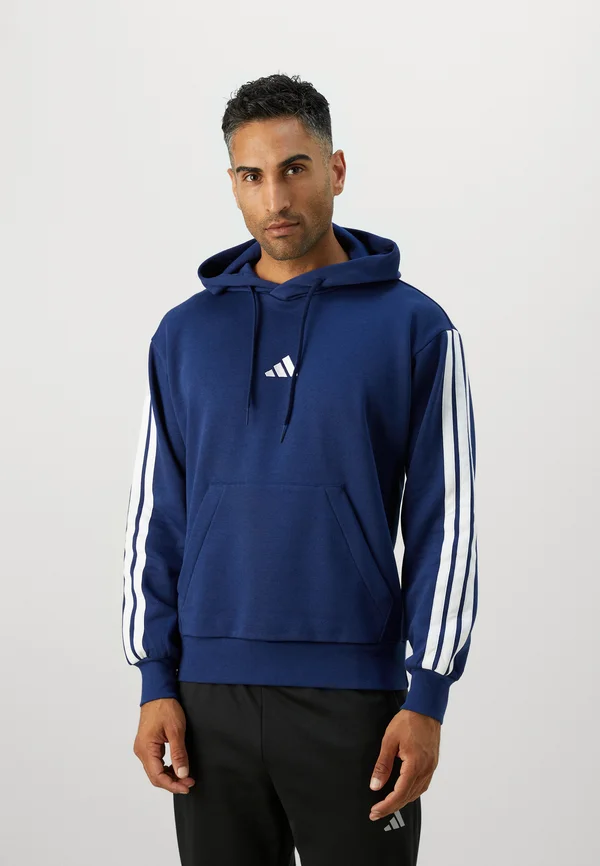 Kapuzenpullover - dark blue/white