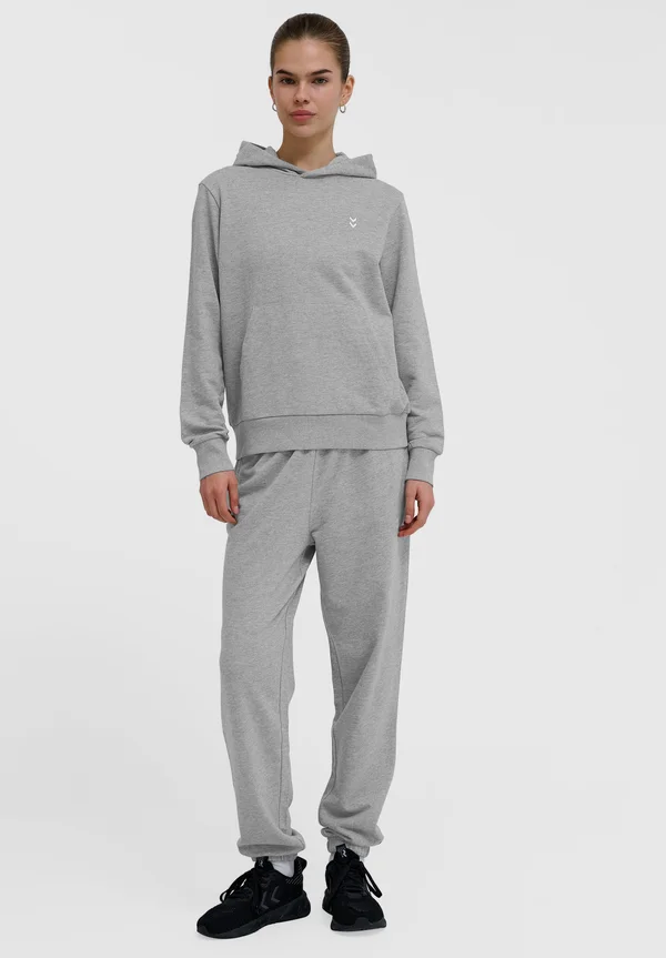 Kapuzenpullover - grey melange