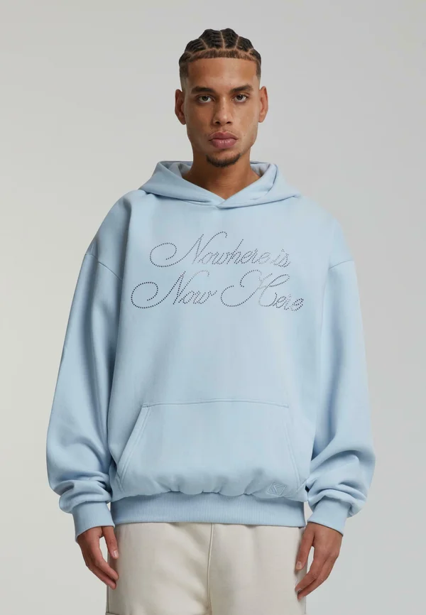 Kapuzenpullover - light blue