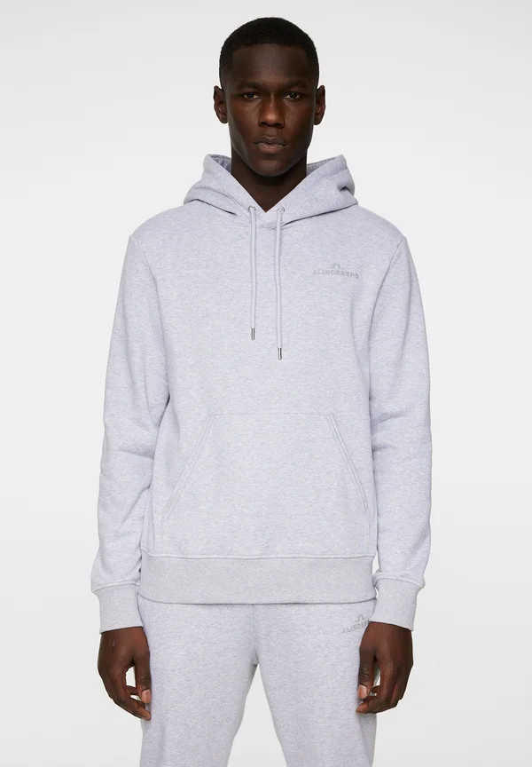Kapuzenpullover - light grey melange