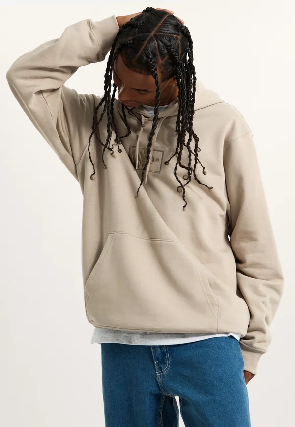 Kapuzenpullover - medium brown