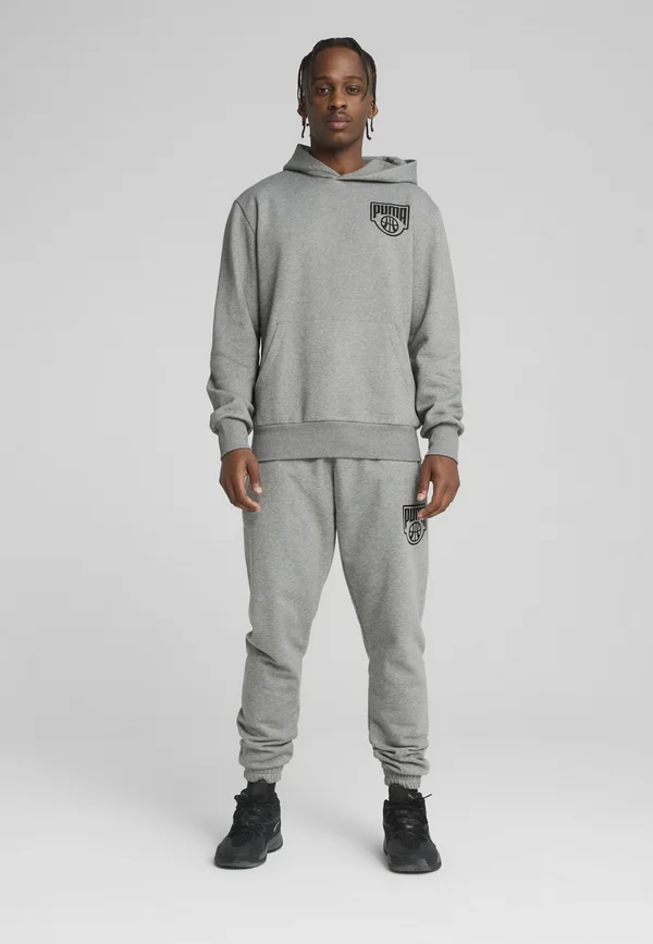 Kapuzenpullover - medium gray heather