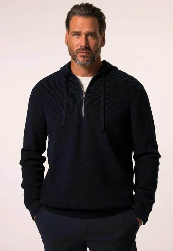 Kapuzenpullover - navy blue