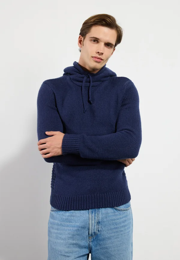 Kapuzenpullover - navy