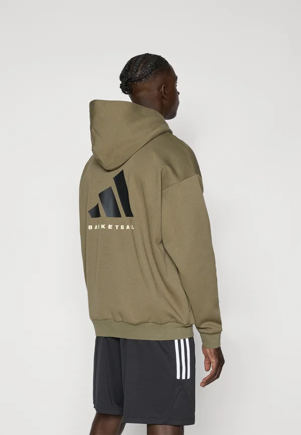 Kapuzenpullover - olive strata