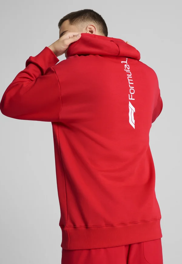 Kapuzenpullover - pop red