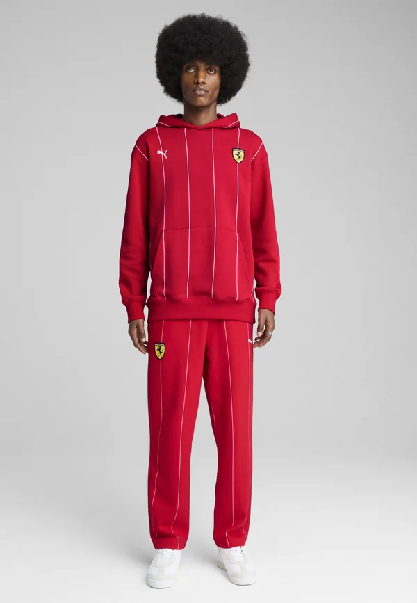 Kapuzenpullover - rosso corsa