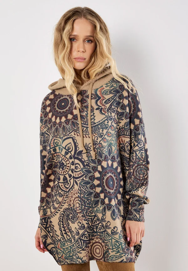 Kapuzenpullover - teal