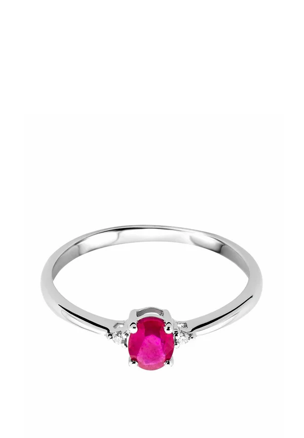 KARAT DIAMOND AND RUBY - Ring - white gold