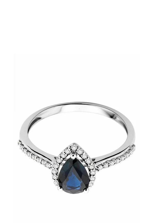KARAT DIAMOND AND SAPPHIRE - Ring - white gold