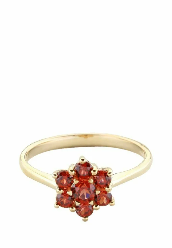 KARAT GARNET CLUSTER  - Ring - yellow gold