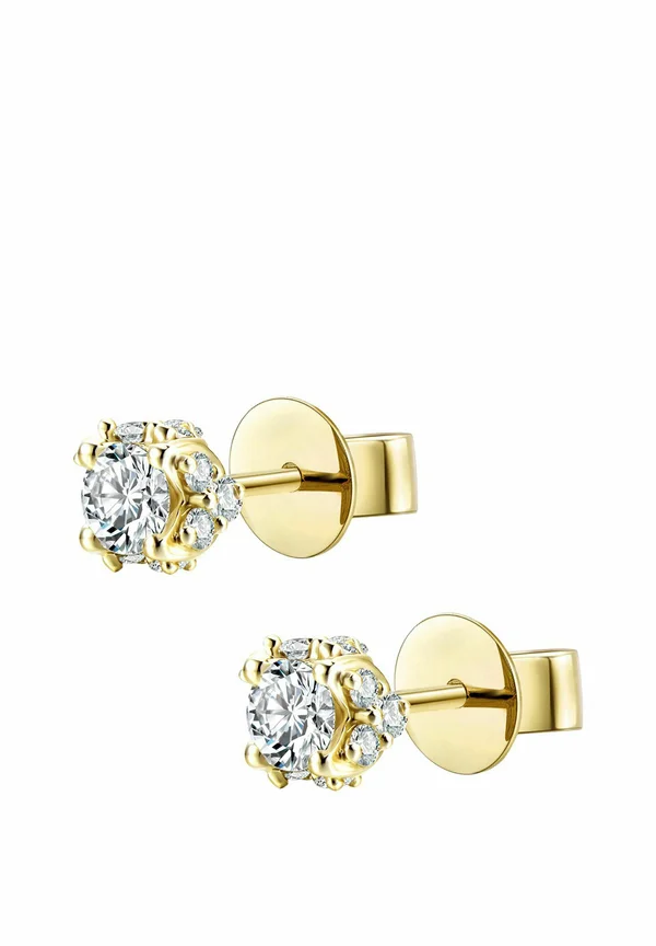 KARAT STUD - Ohrringe - yellow gold-coloured