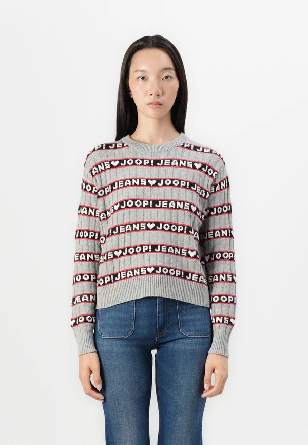 KAREN - Strickpullover - grey