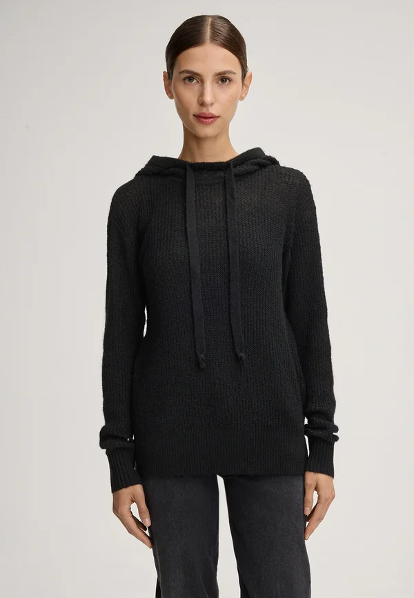 KARIN - Kapuzenpullover - schwarz
