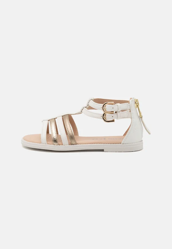 KARLY GIRL - Riemensandalette - white/platinum