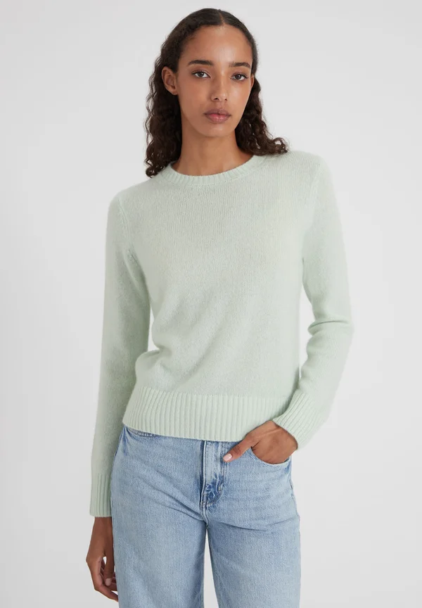 KASCH-MIR ROUNDNECK JUMPER  - Strickpullover - fog green