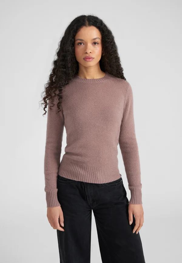 KASCH-MIR ROUNDNECK JUMPER  - Strickpullover - rose taupe