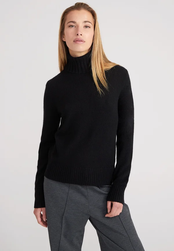 KASCH-MIR TURTLENECK - REGULAR - Strickpullover - black
