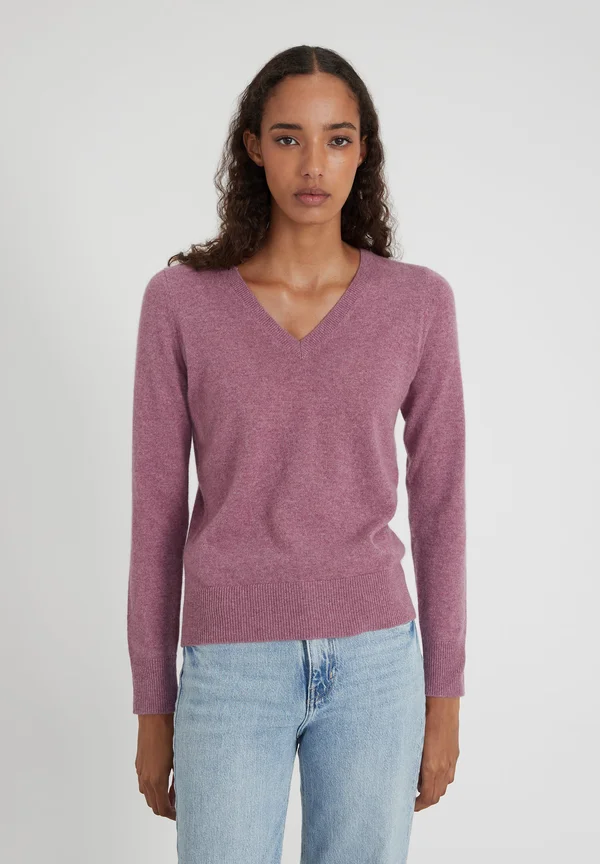 KASCH-MIR V-NECK JUMPER - Strickpullover - dull rose