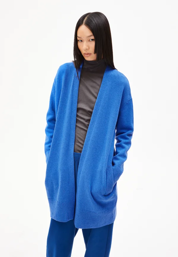 KASSANDRAA - Strickjacke - warm blue