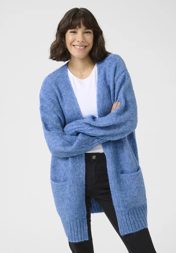 KATRINA KNIT CARDIGAN - Strickjacke - ebb and flow melange