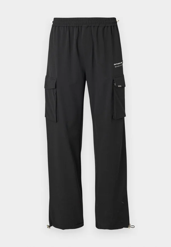 KATSU UNISEX - Cargohose - black