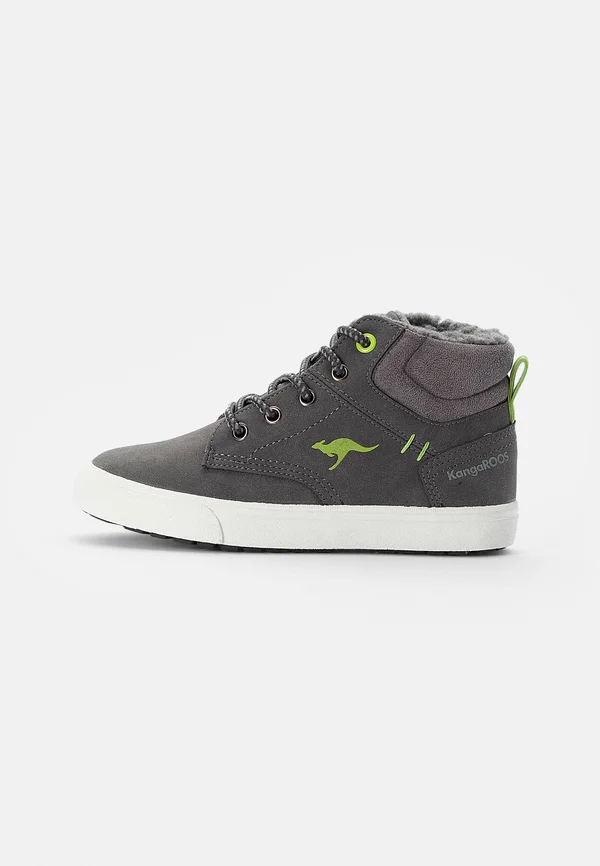 KAVU - Sneaker high - steel grey/lime