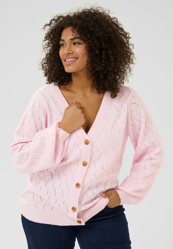 KCANITA - Strickjacke - lilac snow