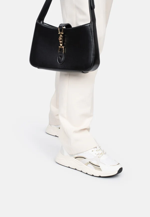 KEA - Sneaker low - white with gold combination