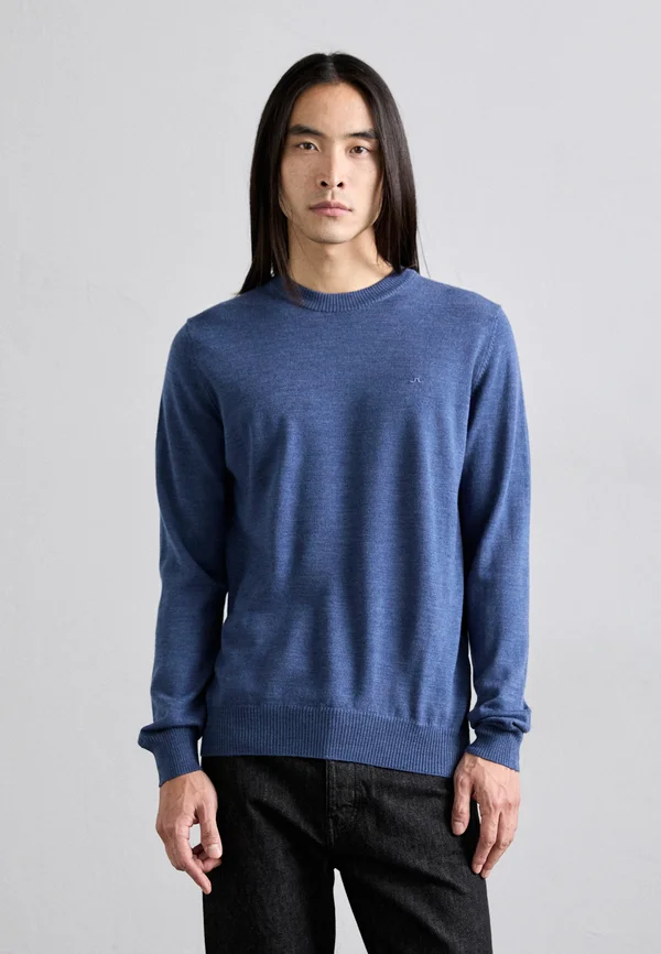 KEANE CREW NECK - Strickpullover - key largo melange