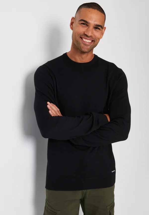 KEANU - Strickpullover - schwarz