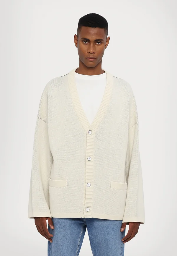 KEATON OVERSIZED  - Strickjacke - ivory