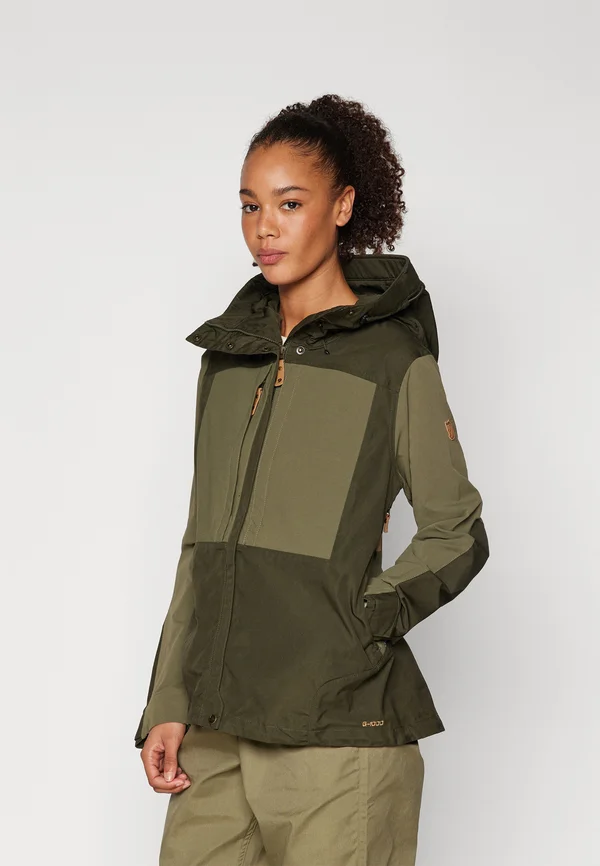 KEB JACKET W - Outdoorjacke - deep forest/laurel green