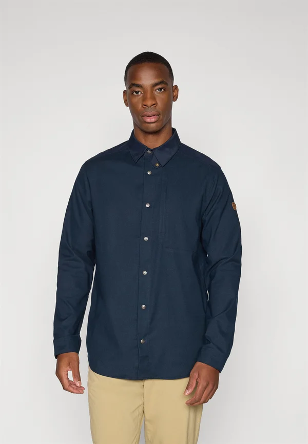 KEB TREKKING SHIRT LS - Hemd - dark navy