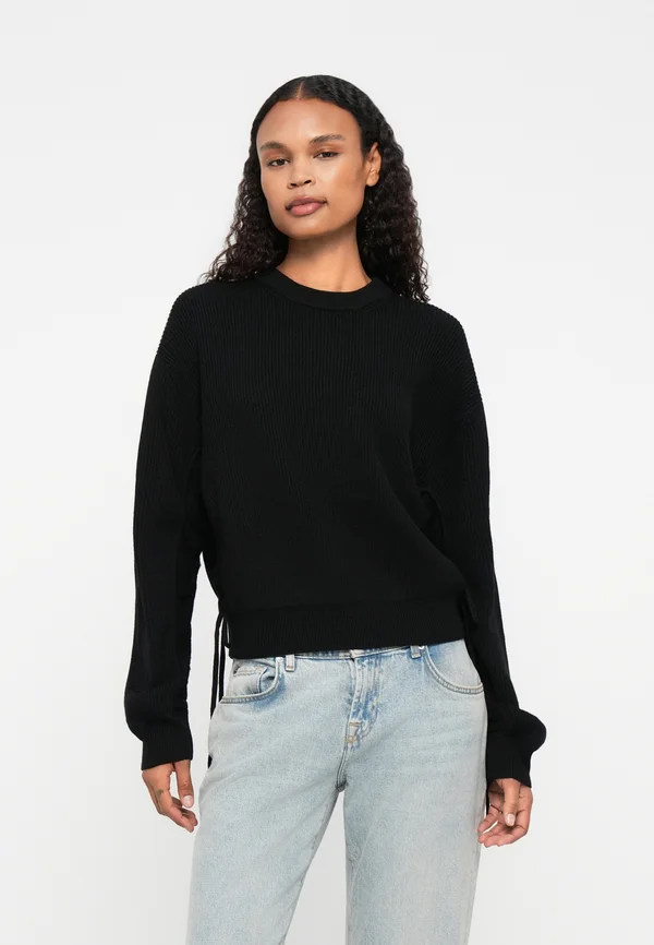 KEBEDI - Strickpullover - black