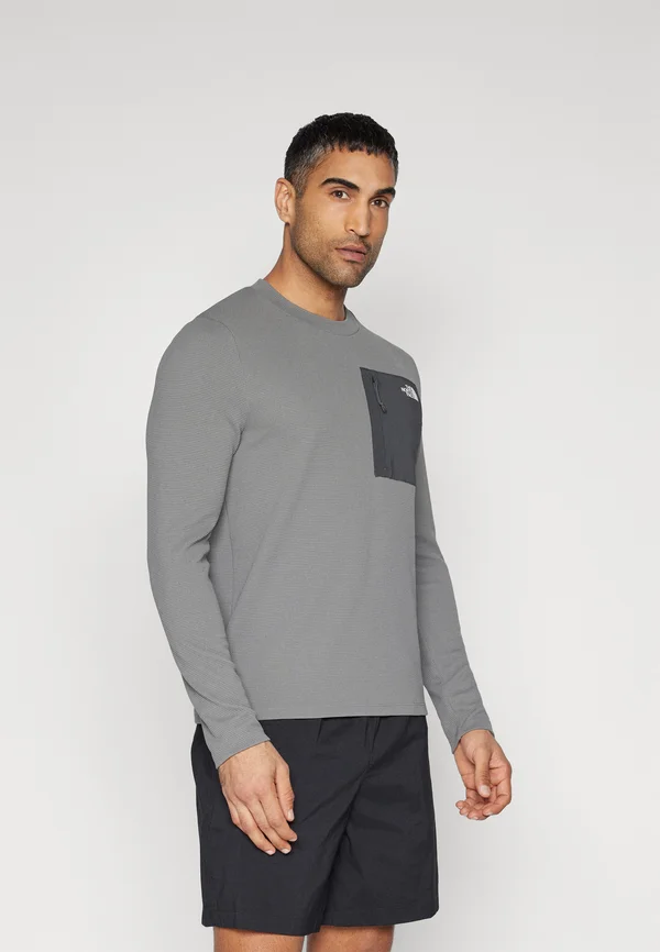 KECHA CREW - Langarmshirt - smoked pearl/asphalt grey