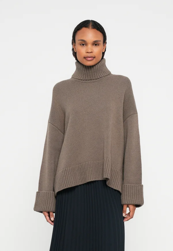 KEIKU TURTLENECK - Strickpullover - brown