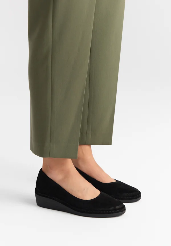 Keilpumps - black