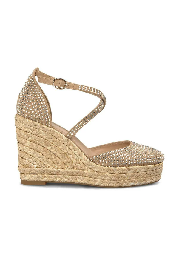 Keilpumps - marrón claro