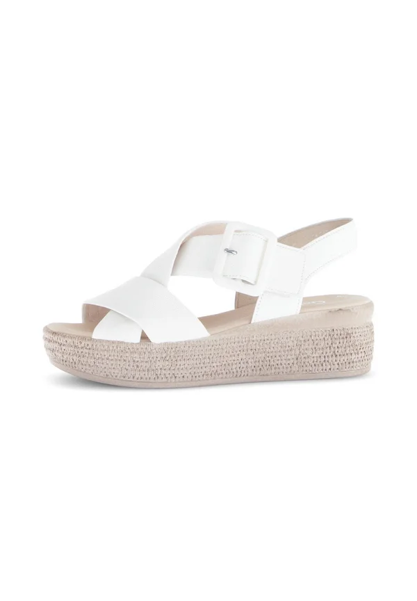 Keilsandalette - weiss