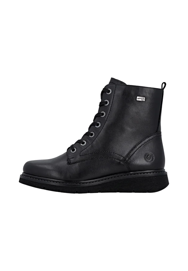 Keilstiefelette - black-black d