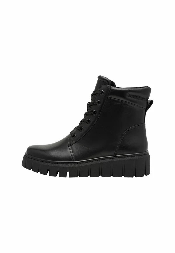 Keilstiefelette - black