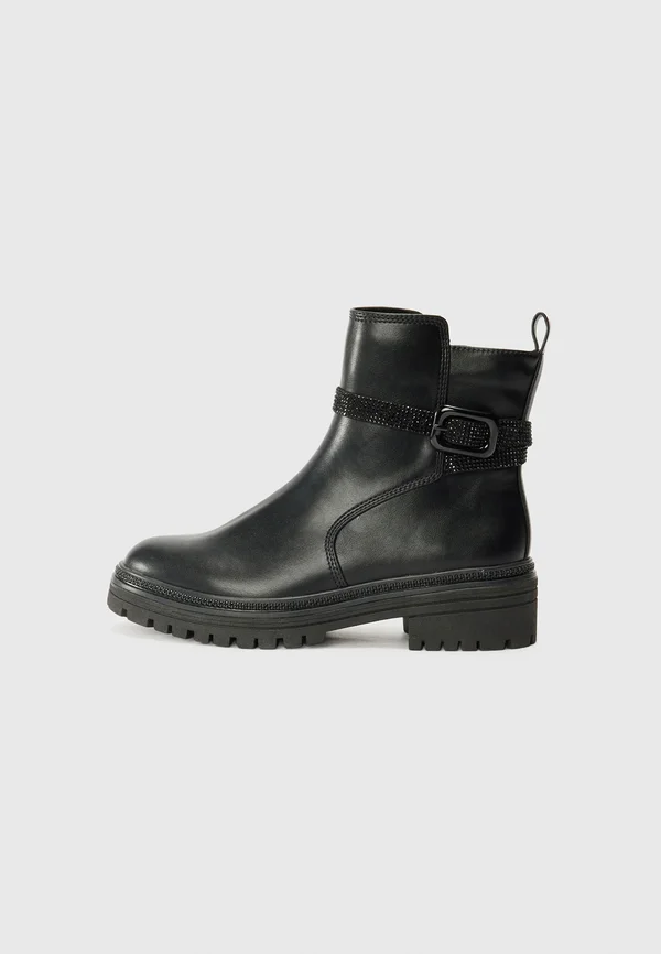 Keilstiefelette - black