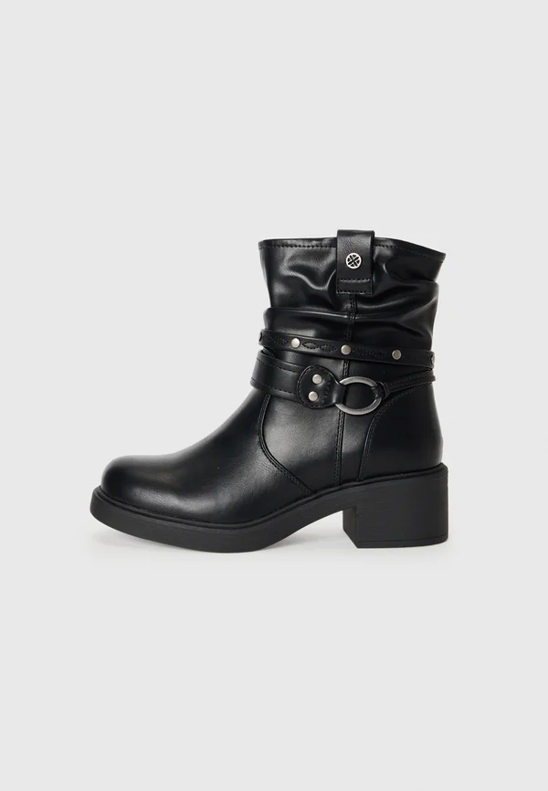 Keilstiefelette - black