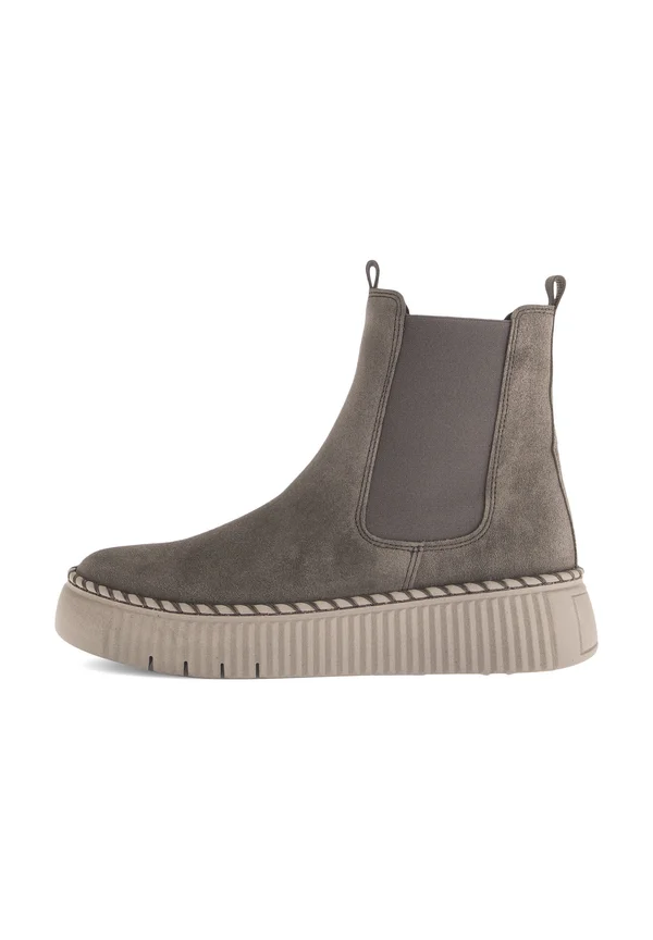 Keilstiefelette - mohair