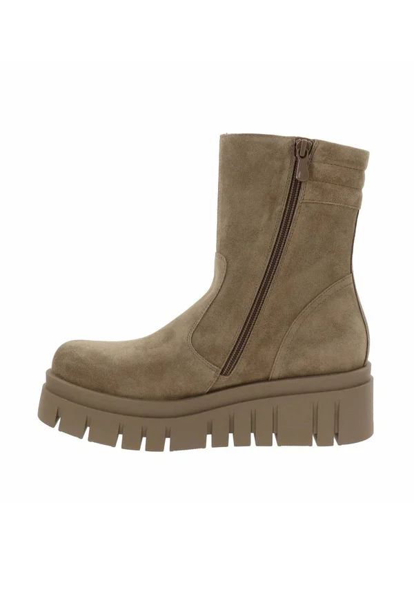 Keilstiefelette - tortora