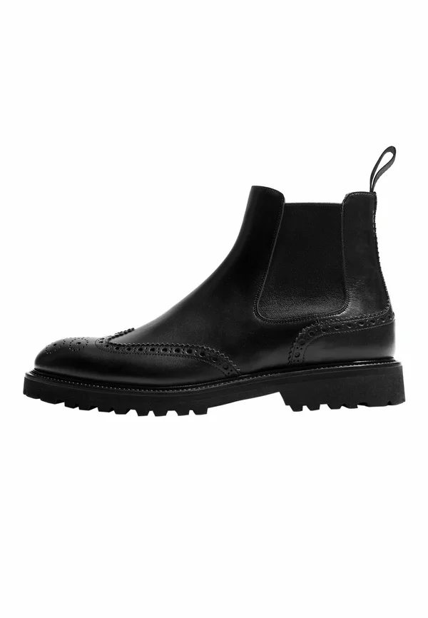 KEITH  - Stiefelette - black calf
