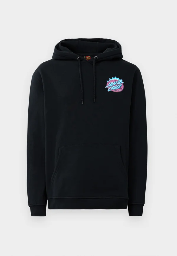KENDALL END OF THE DOT HOOD UNISEX - Sweatshirt - black