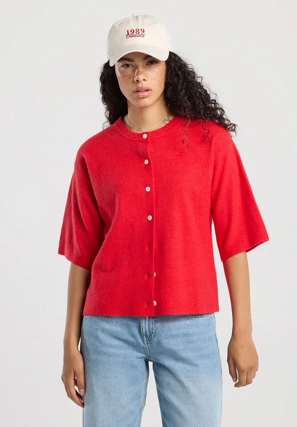 KENDALL - Strickjacke - chili